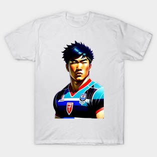 Japanese Rugby Player T-Shirt